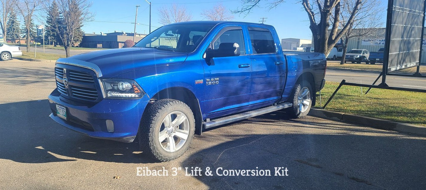 Ram 1500 Premium Eibach 3" Lift & Conversion Kit Combo (2013 - 2018)
