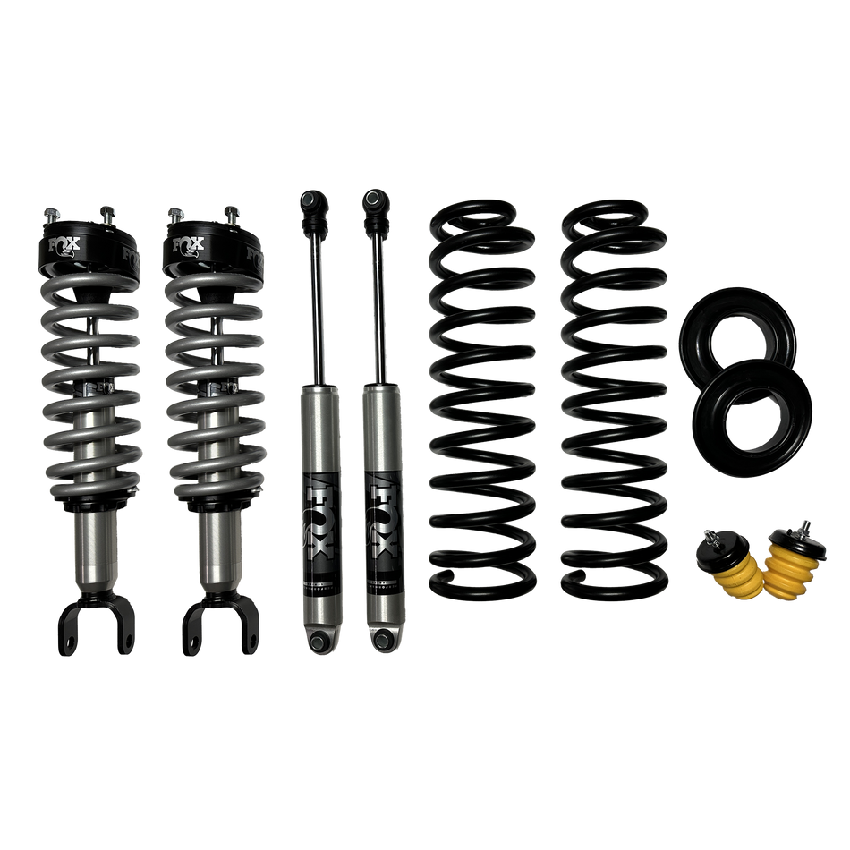 Fox 2.0 Conversion Kit for Ram 1500 EcoDiesel With BDS 4" or AEV 4" Lift (2013-2018, 2019-2020 Classic 5-bolt wheel only)