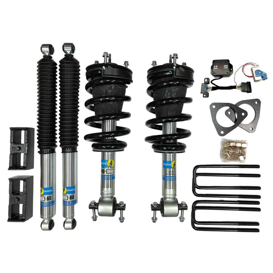 Bilstein 5100 Magneride Delete Kit for GMC Sierra 1500 (2015-2018) and Chevrolet Silverado High Country with High Desert Package (2016-2017)